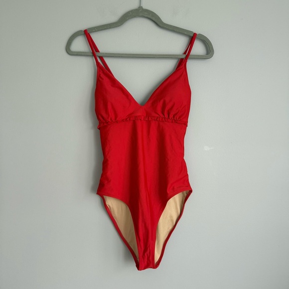 Old Navy Other - Old Navy Red One Piece Swimsuit